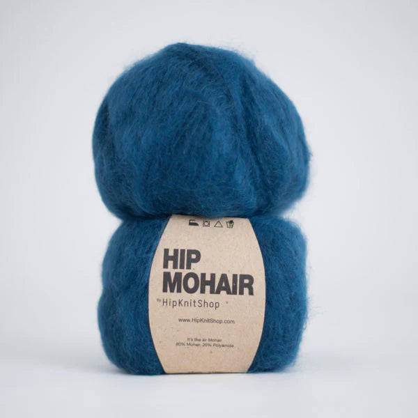 Mohair - Petrol Blue